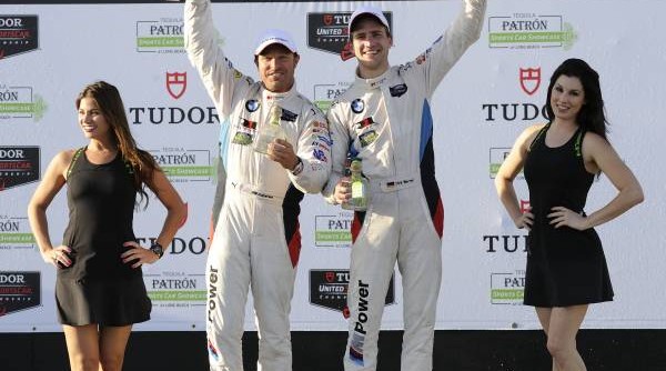 BMW Team RLL feiert Sieg in Long Beach