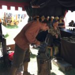 Michael Dimminger Kunsthandwerk bei der Arbeit